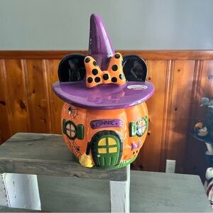 Minnie Mouse whitch pumpkin 🎃 Halloween Jar 2024 DISNEY